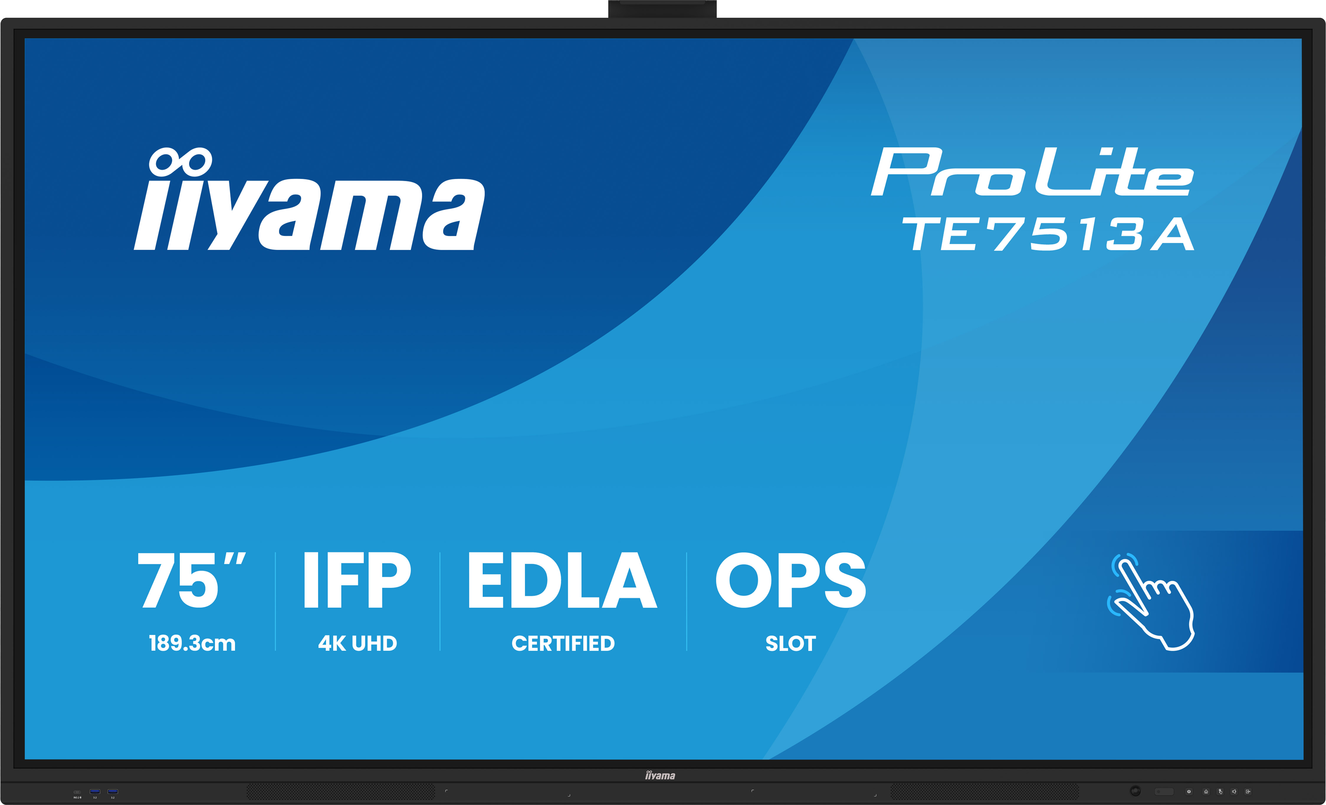 Iiyama ProLite TE7513A-B2AG | 75" Whiteboard Display