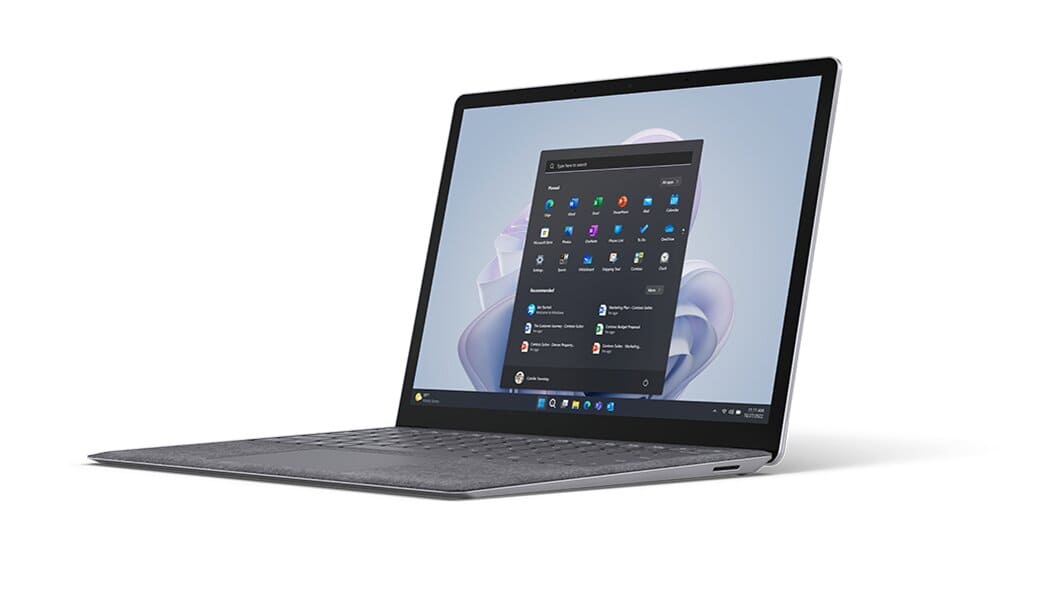 Microsoft Surface Laptop 5 for Business | 13,5" | Intel Core i5 |16GB RAM | 256GB SSD |Windows 11 Pro | Platin 