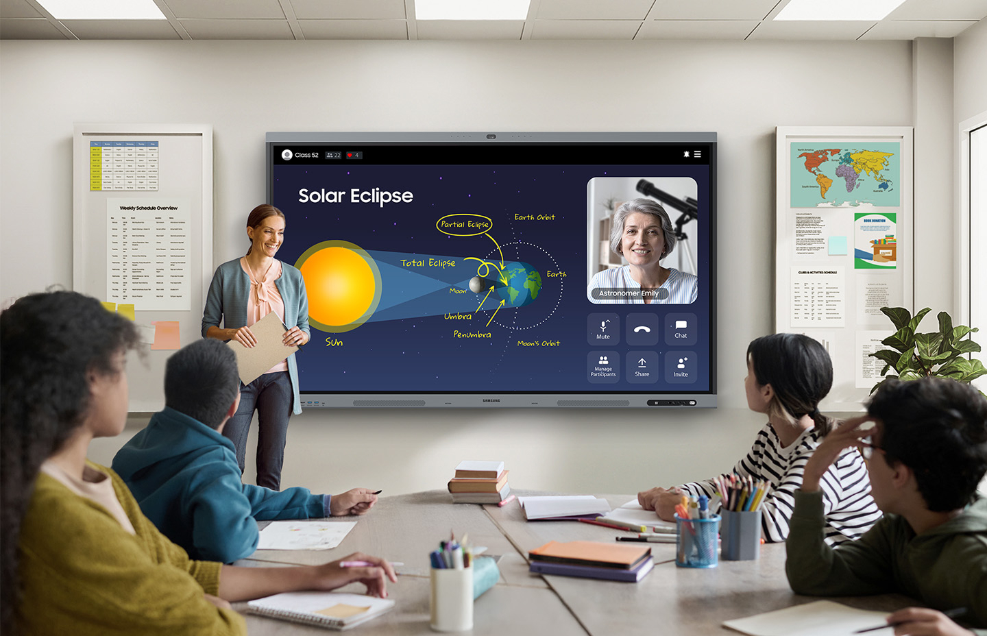 Samsung WA75FX-P | 75 Zoll | 4K UHD | 3840 x 2160 Pixel | 16/7 Display