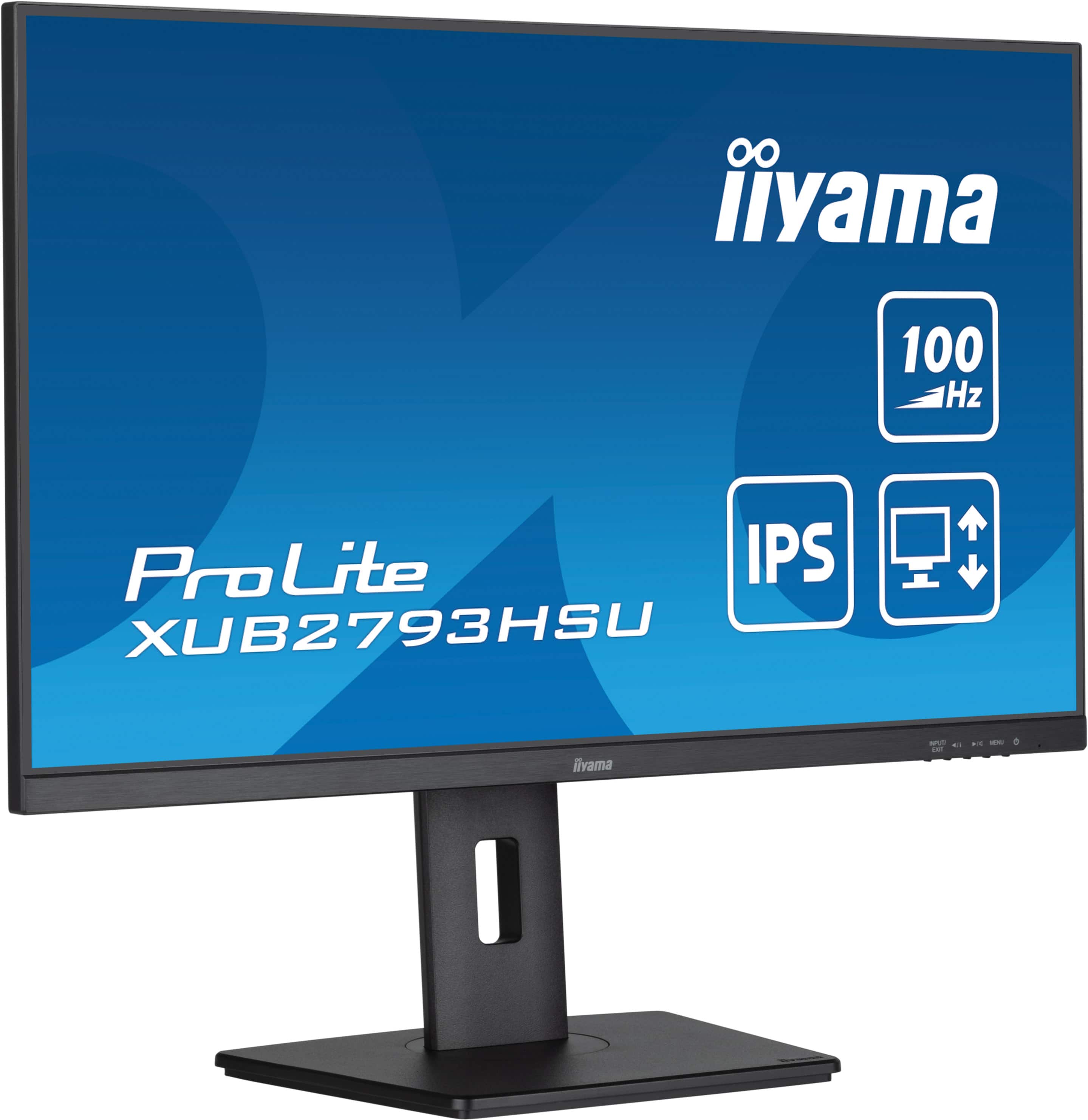 Iiyama ProLite XUB2793HSU-B7 | 27" Monitor mit IPS-Panel-Technologie und 100Hz Iiyama ProLite XUB2793HSU-B7 | 27" Monitor mit IPS-Panel-Technologie und 100Hz