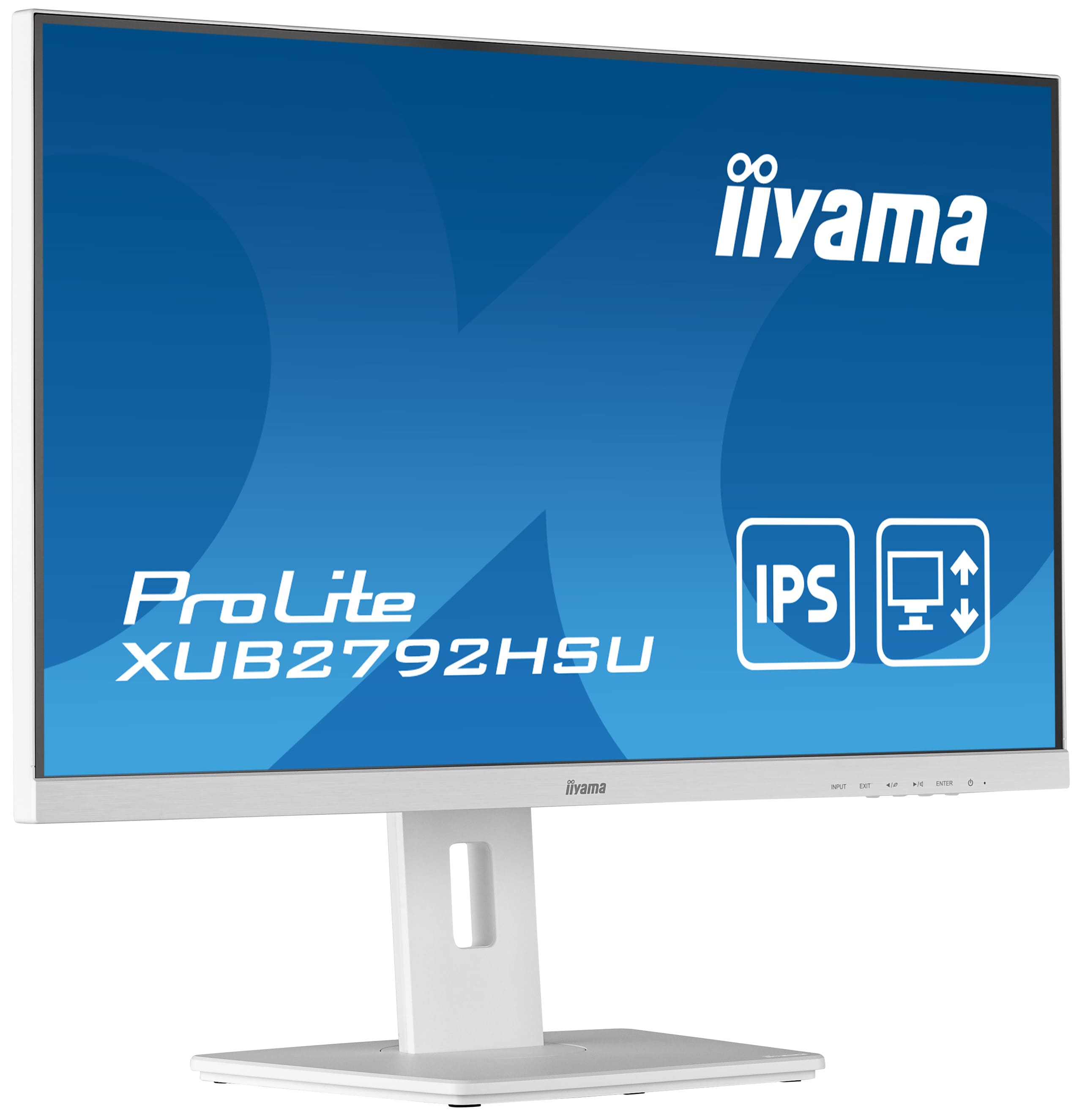 Iiyama ProLite XUB2792HSU-W5 | 27" | IPS-Panel-Technologie und einem höhenverstellbarem Standfuß