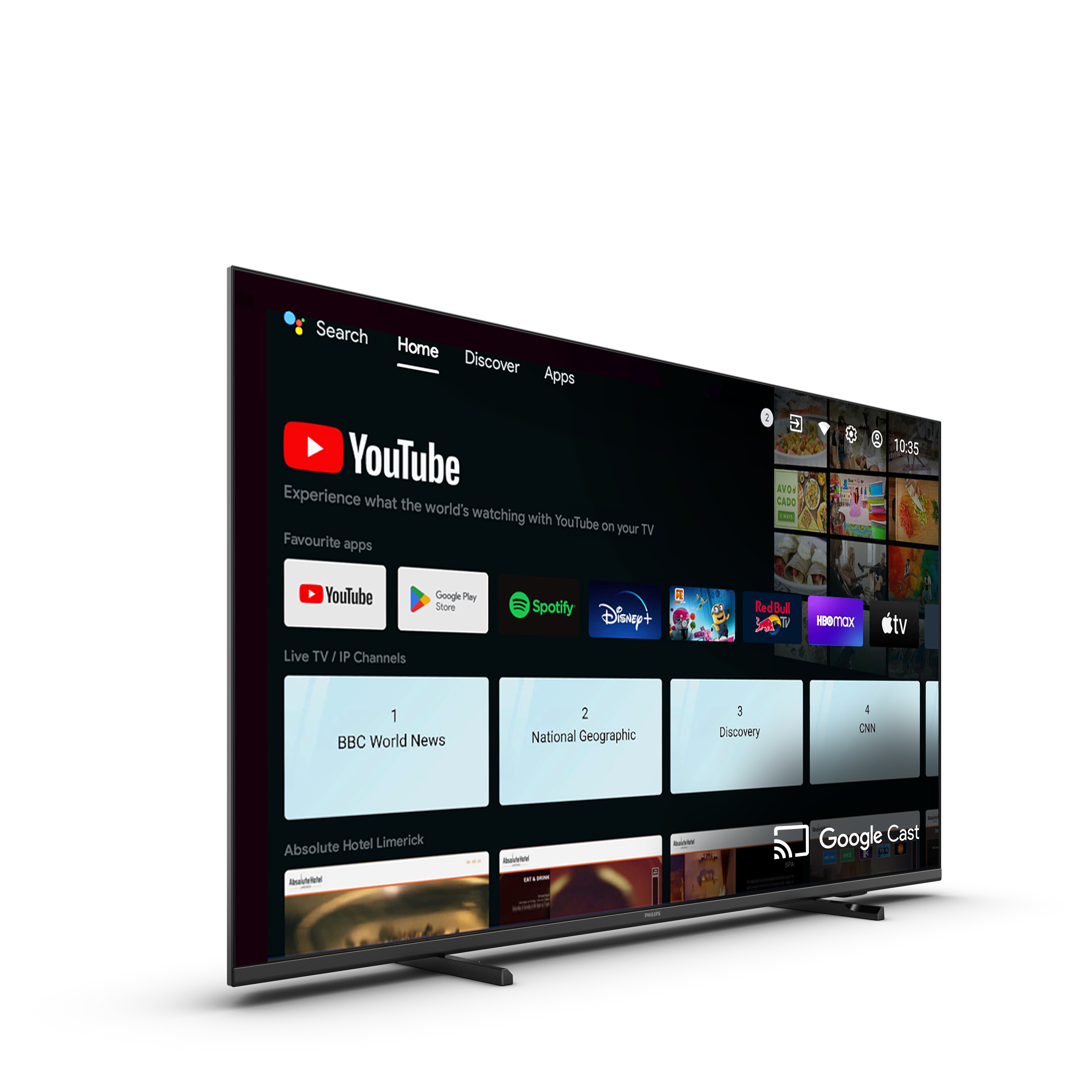Philips 65 Zoll 65HFL4518U/12 Smart Hotel-TV 4K UHD – Serie 4518