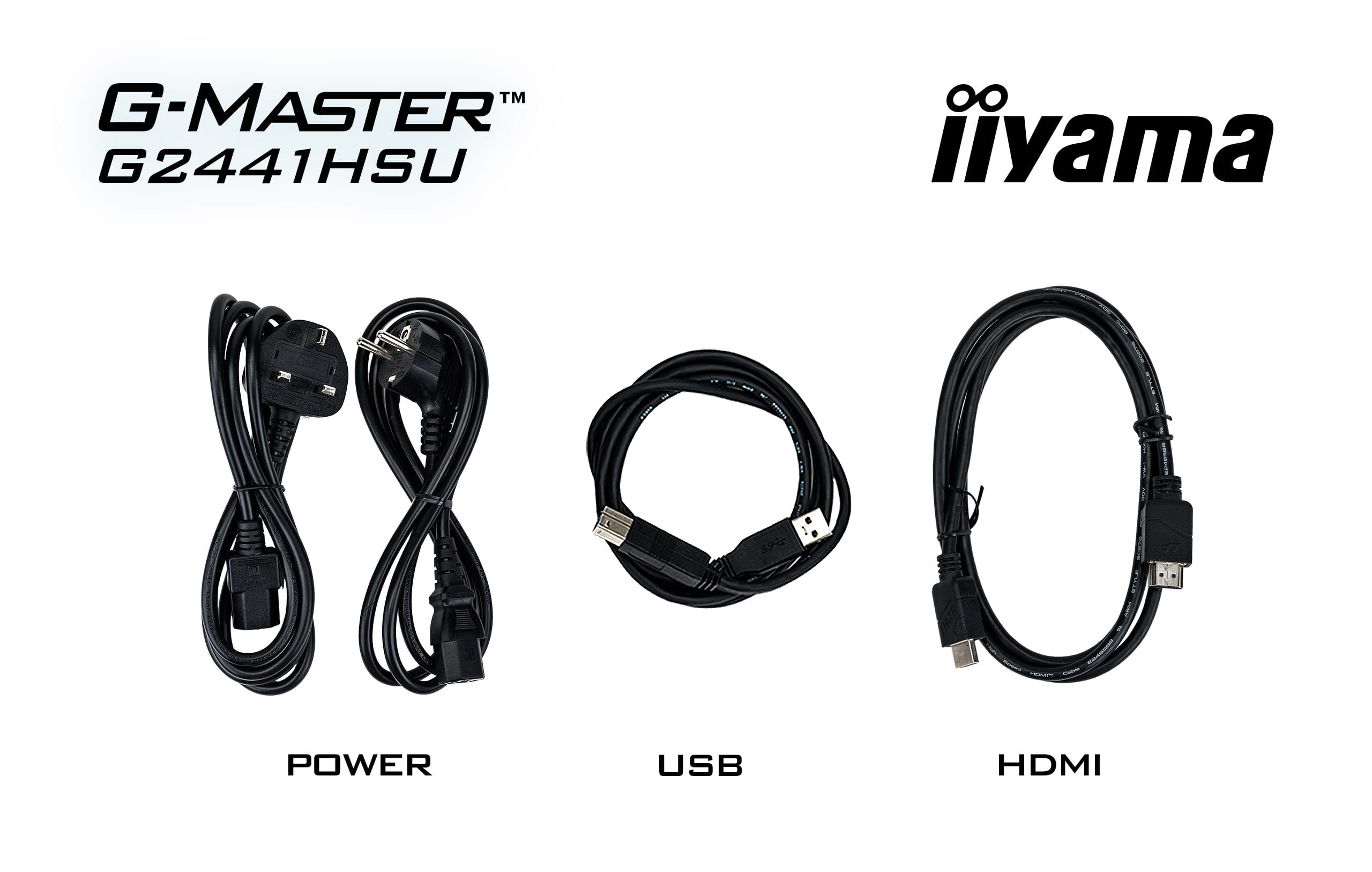 Iiyama G-MASTER G2441HSU-B1 | 24" Gaming Monitor IPS 144Hz 1ms MPRT Full HD FreeSync Black Tuner