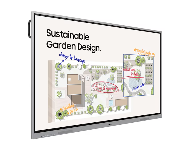 Samsung WE65FX | 65 Zoll | 4K UHD | 3840 x 2160 Pixel | Whiteboard Display
