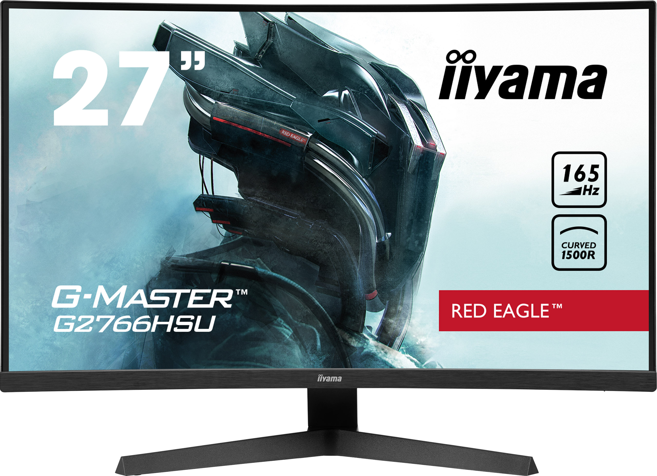 Iiyama G-MASTER G2766HSU-B1 RED EAGLE | 27" | 165Hz | Curved-Gaming Monitor