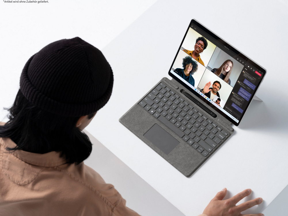 Microsoft Surface Pro 8 | i3 | 8GB | 128GB SSD | Platin | Windows 10 Pro