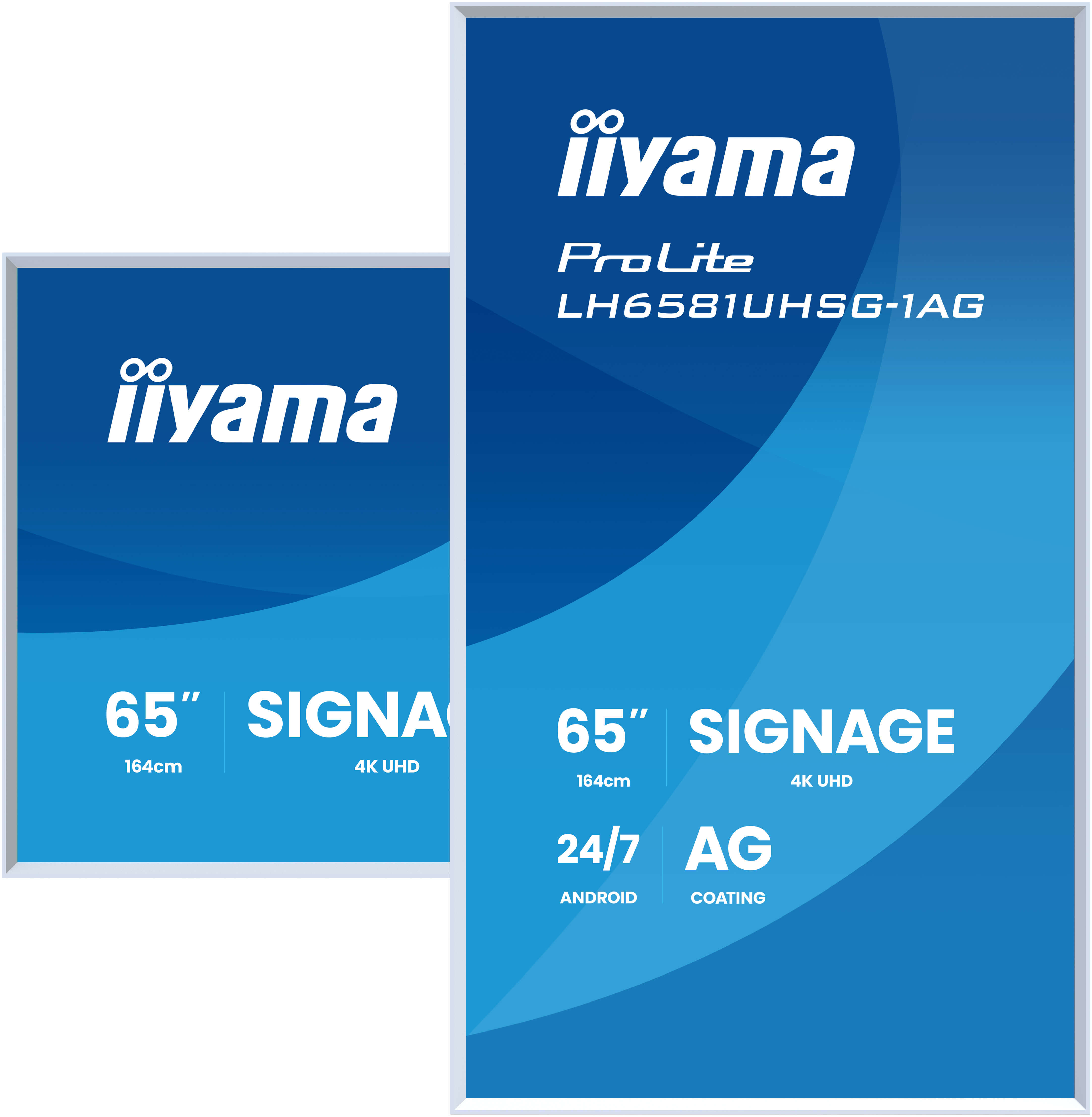 Iiyama ProLite LH6581UHSG-1AG | 65" 4K Digital Signage Display mit Stil und Flexibilität Iiyama ProLite LH6581UHSG-1AG | 65" 4K Digital Signage Display mit Stil und Flexibilität
