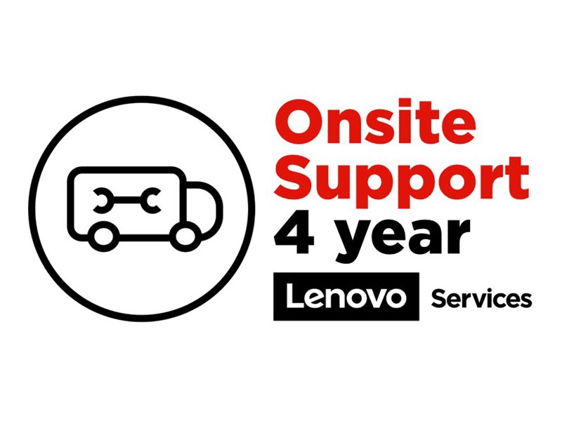 Lenovo Garantie 4 Jahre Vor-Ort-Service 5WS0D81102 