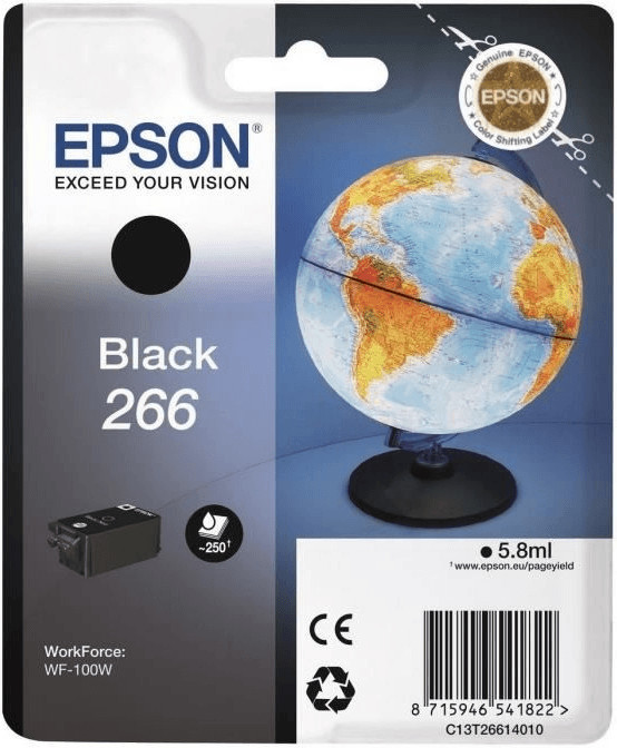 Tinte EPSON C13T26614010 250 Seiten Schwarz