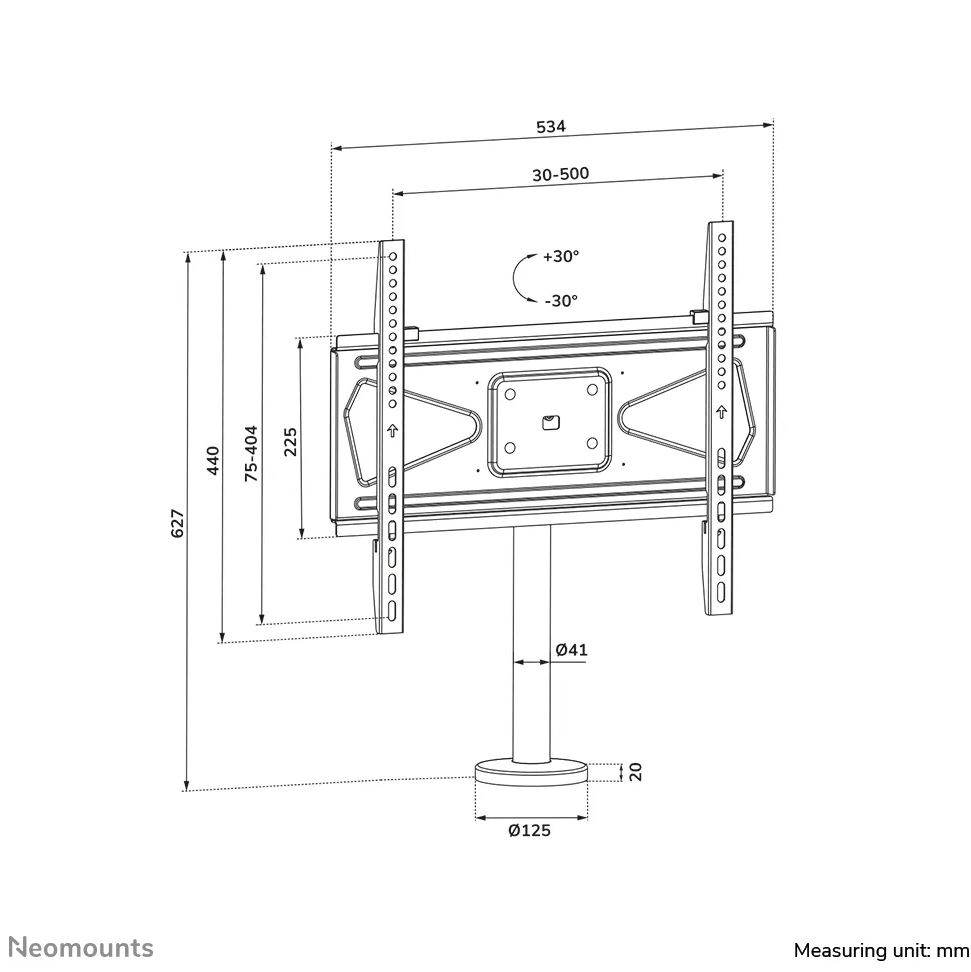 Neomounts DS42-430BL14 | 32" - 55"