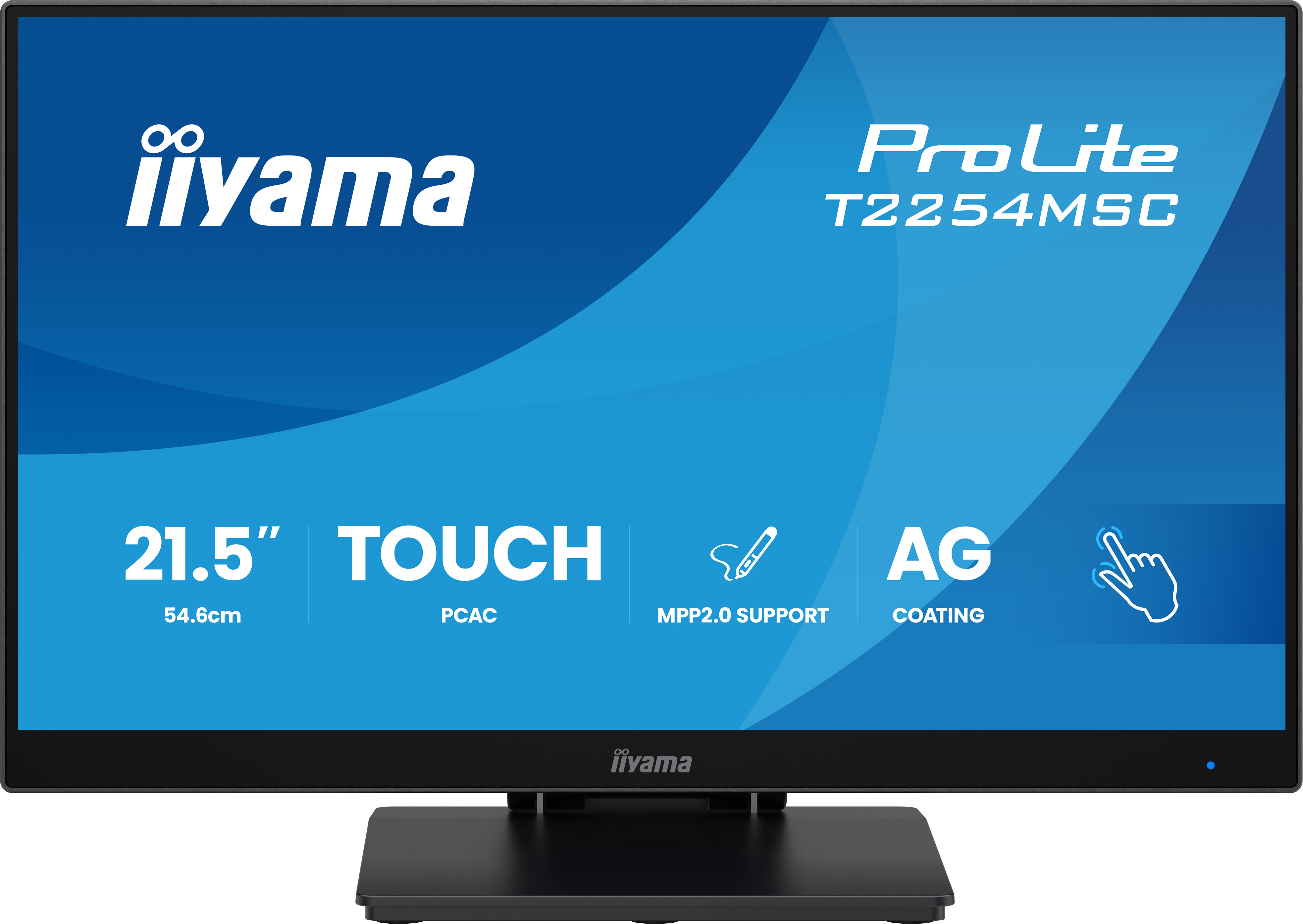 Iiyama ProLite T2254MSC-B2AG | 21,5″ Full-HD Touchscreen Monitor mit IPS-Panel & Stylus-Unterstützung Iiyama ProLite T2254MSC-B2AG | 21,5″ Full-HD Touchscreen Monitor mit IPS-Panel & Stylus-Unterstützung