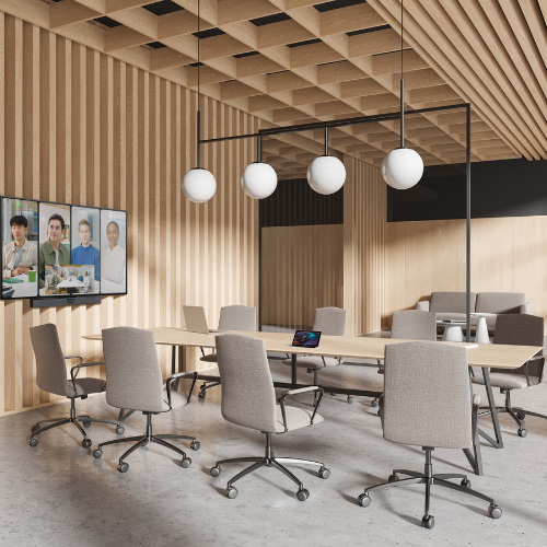 Yealink A40 MeetingBar | Microsoft Teams Rooms zertifiziert | 4K + AI Audio