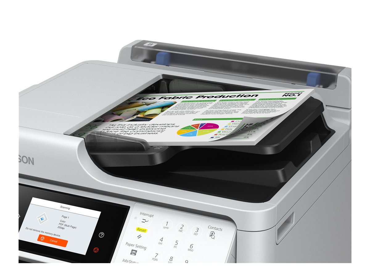 Epson Multifunktionsdrucker Tinte Farbe WorkForce Pro EM-C800RDWF
