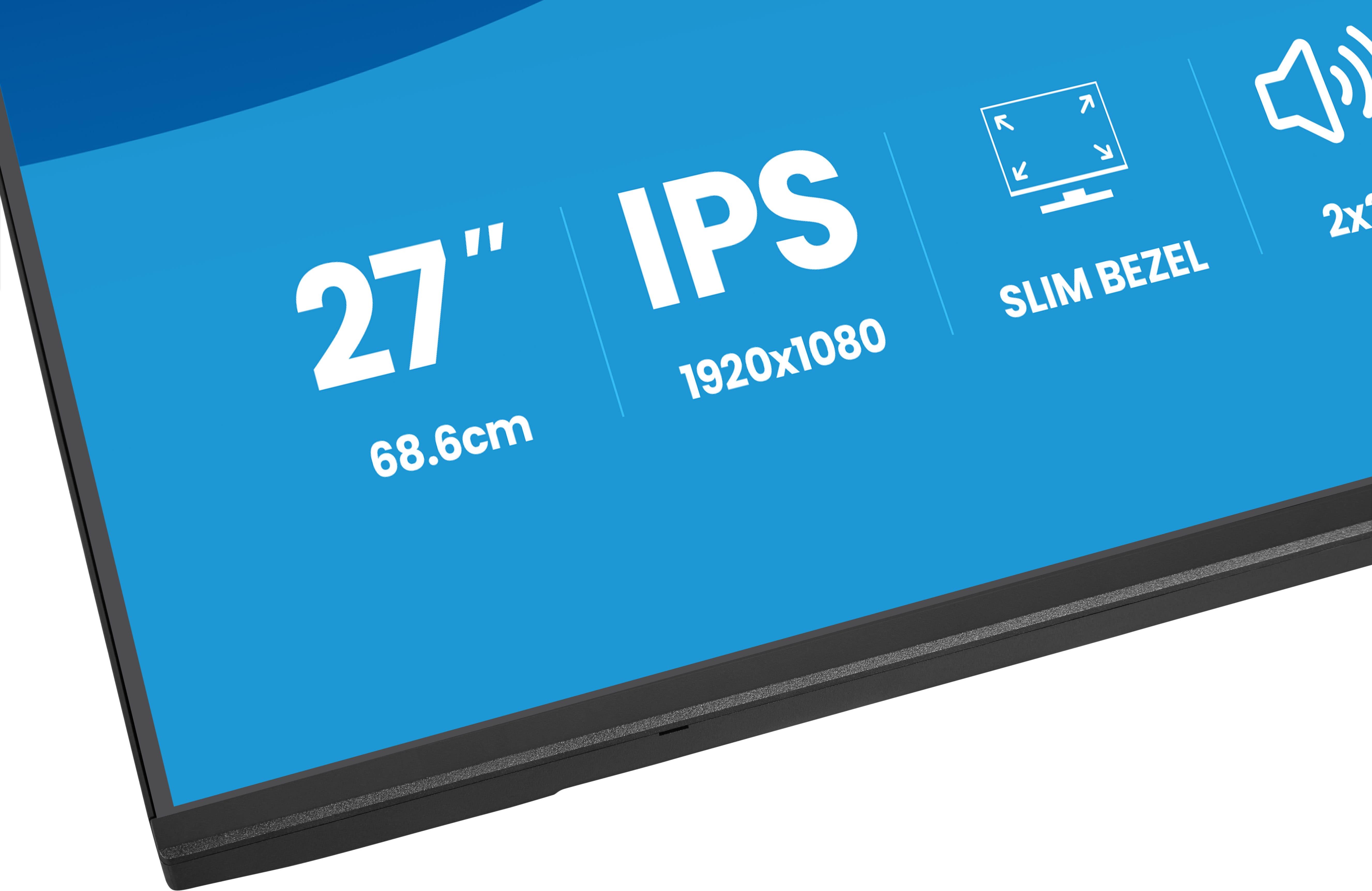 Iiyama ProLite X2797HSU-B1 | 27" IPS Monitor mit 120 Hz, USB-Hub, Lautsprechern & Augenkomfort