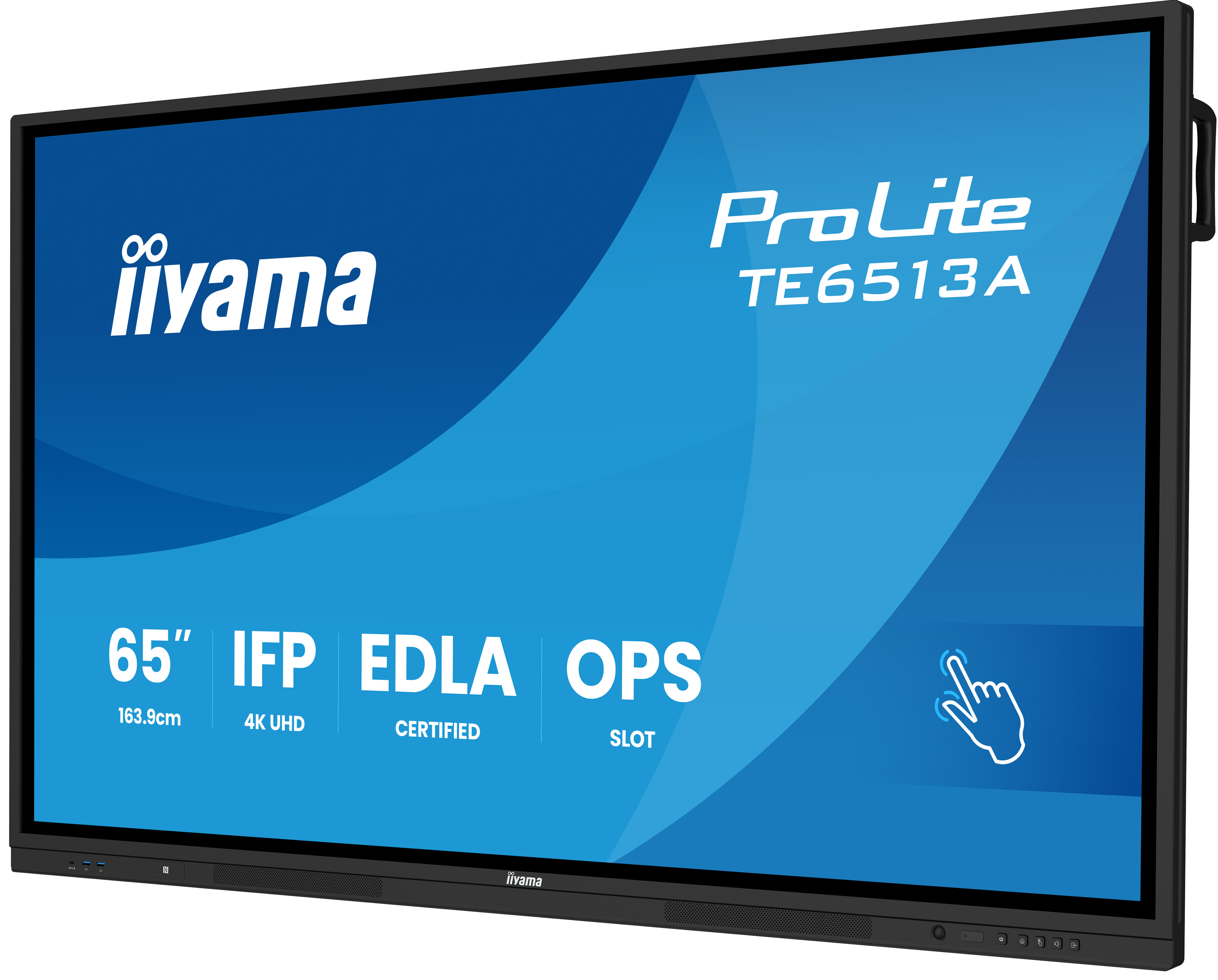 Iiyama ProLite TE6513A-B3AG | 65" | 4K UHD | Whiteboard Display