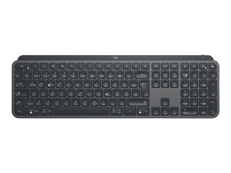 Logitech Maus + Tastatur MX Keys Advanced Schwarz