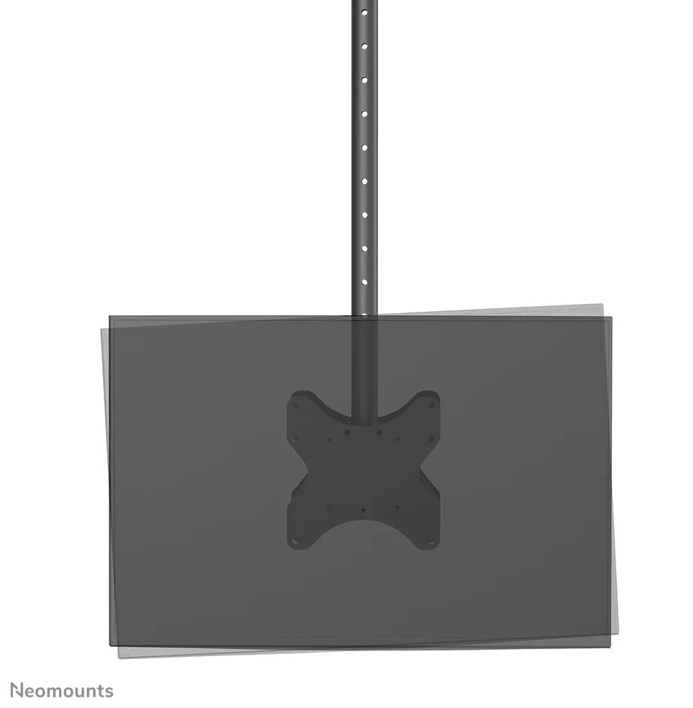 Neomounts CL35-340BL22 Doppel Monitor-/TV-Deckenhalterung 23-42" - H 106-156 cm