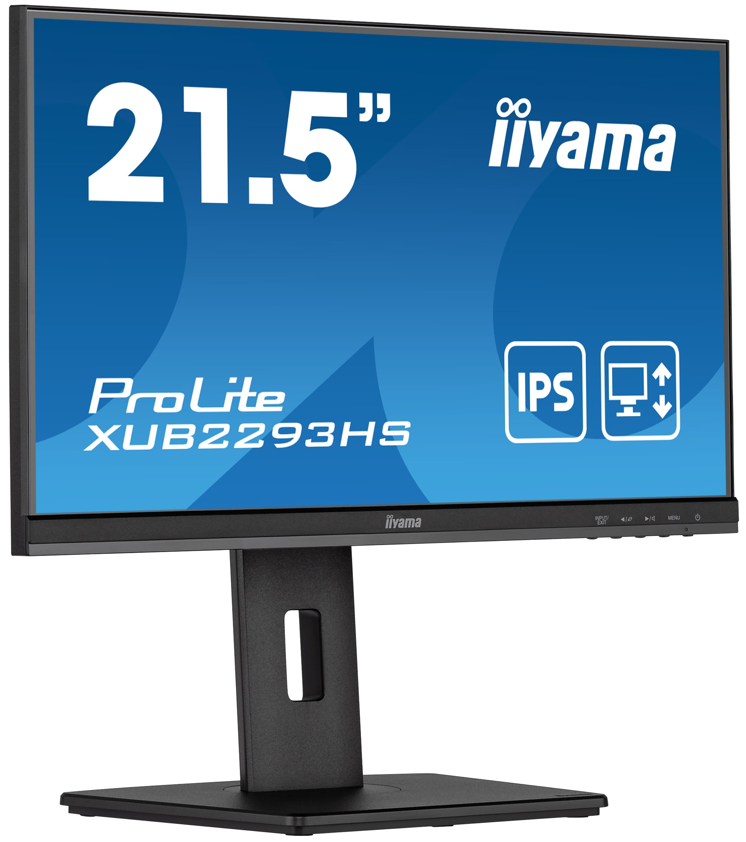 Iiyama ProLite XUB2293HS-B5 | 21.5" (54.5 cm) | Monitor mit einem dreiseitig rahmenlosen Design für Multi-Monitor-Setups
