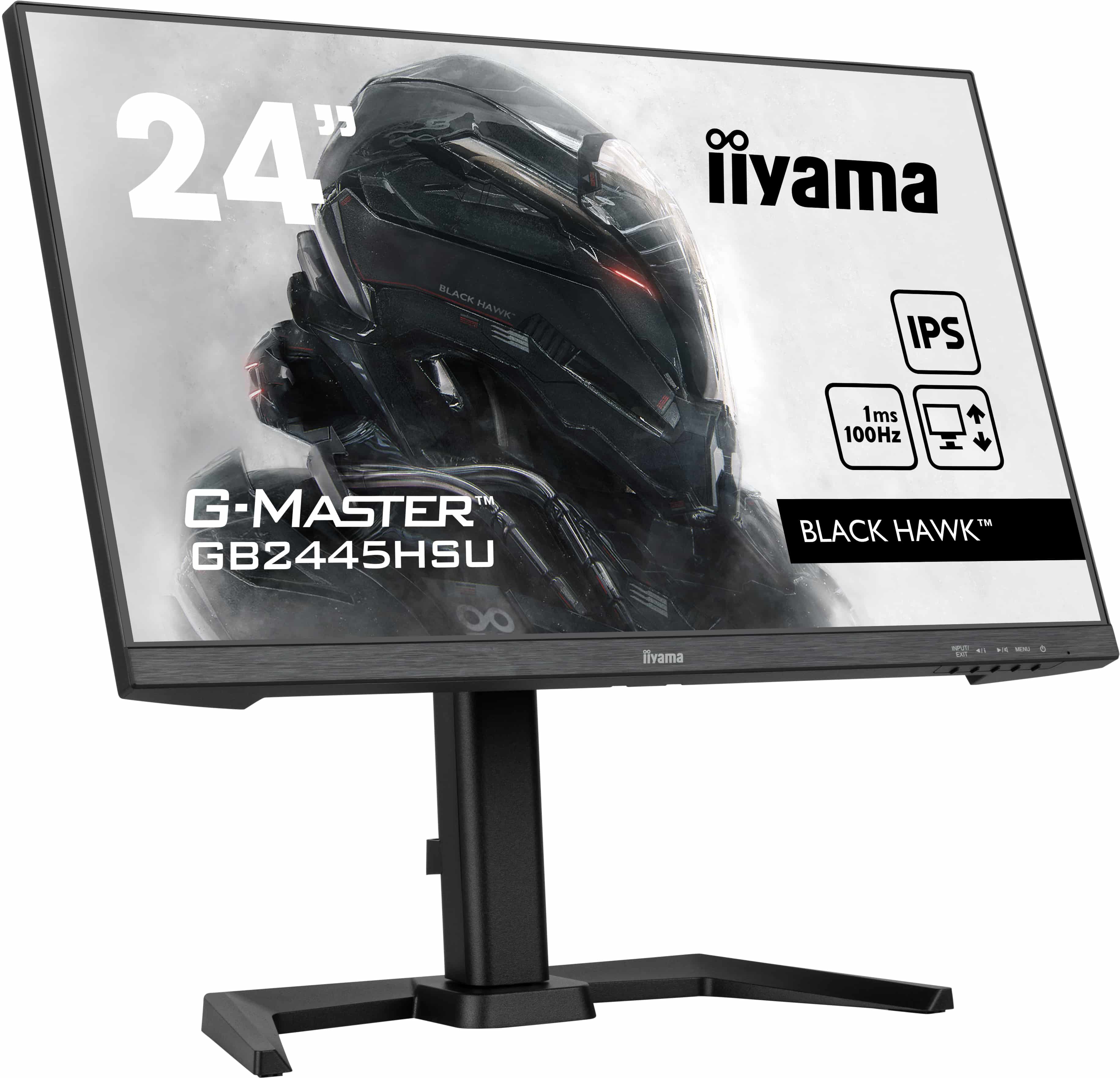 Iiyama G-MASTER GB2445HSU-B1 BLACK HAWK | 24"