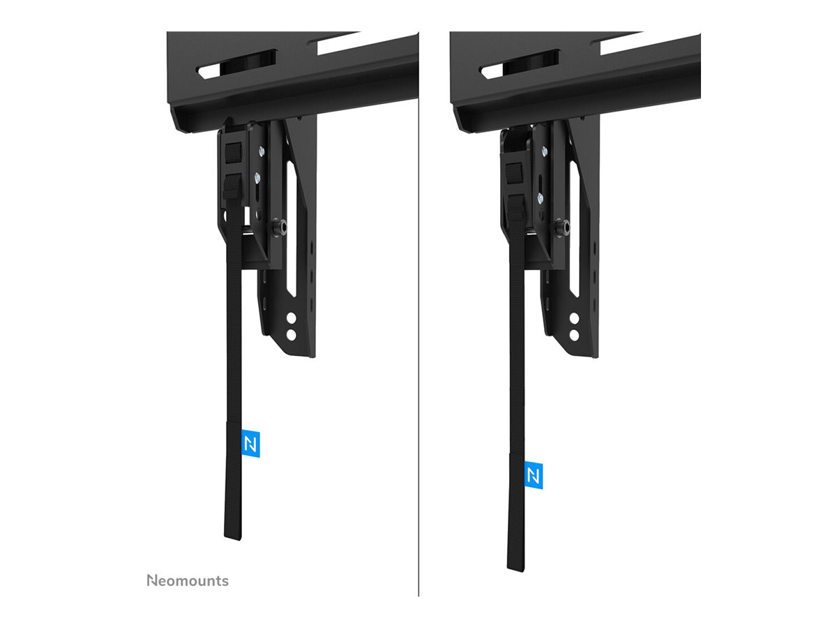 Neomounts WL35-750BL14 Schwerlast-Wandhalterung 42-75" - neigbar - abschließbar - schnelle Installation - TÜV