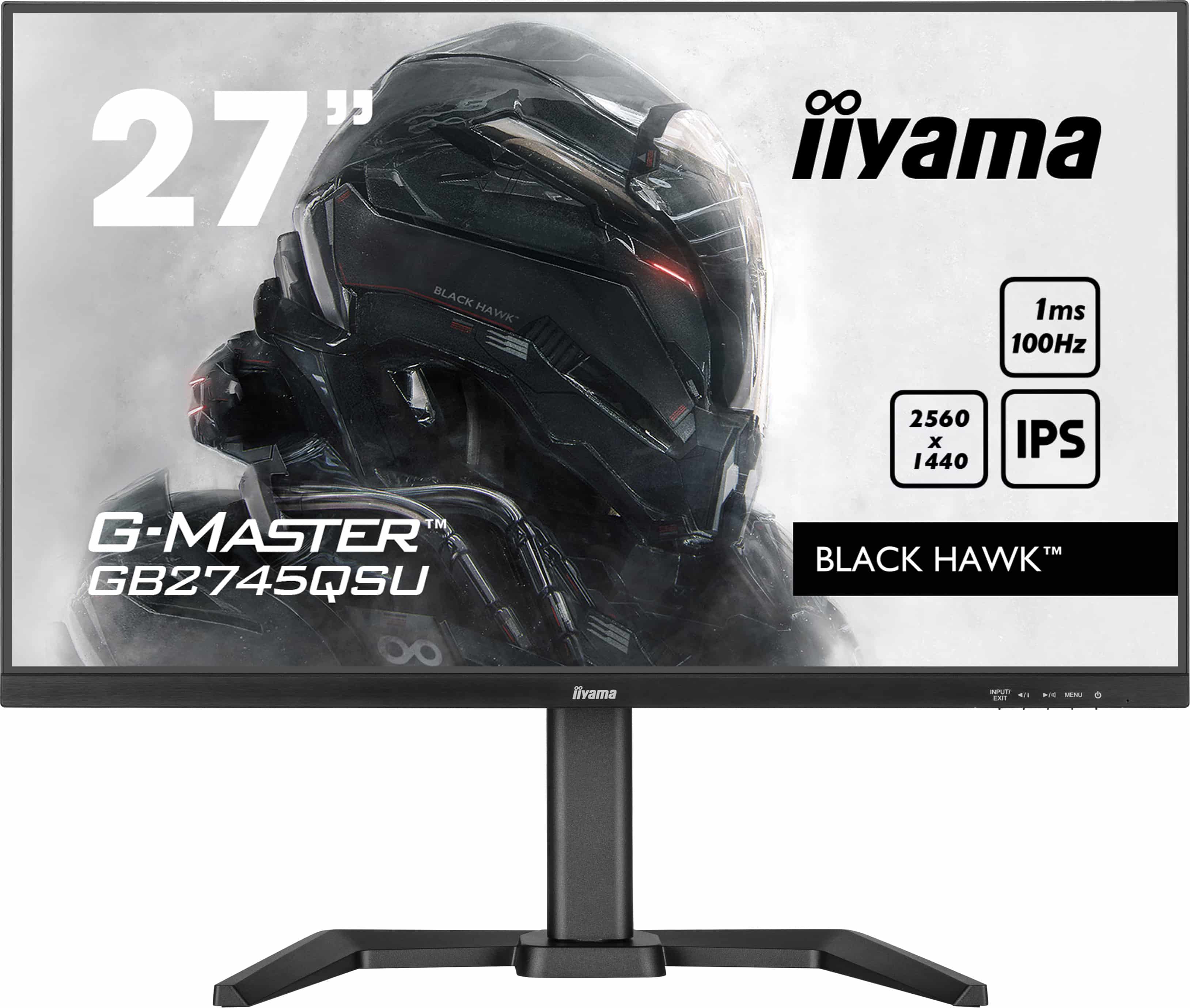 Iiyama G-MASTER GB2745QSU-B2 BLACK HAWK | 27" 