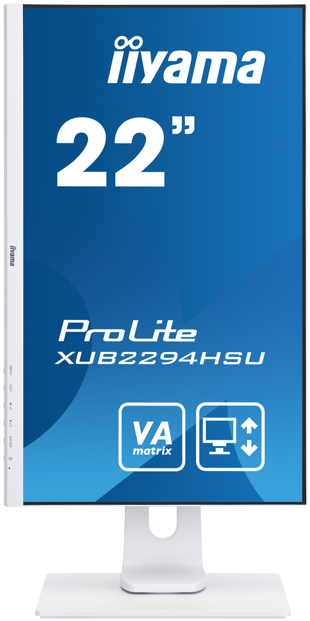 Iiyama ProLite XUB2294HSU-W1 | 22" (54,6cm) | Full HD Monitor mit VA-Panel
