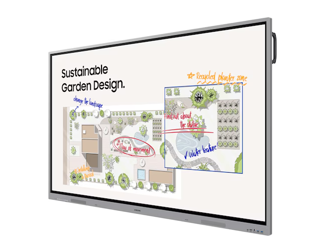 Samsung WE65FX | 65 Zoll | 4K UHD | 3840 x 2160 Pixel | Whiteboard Display