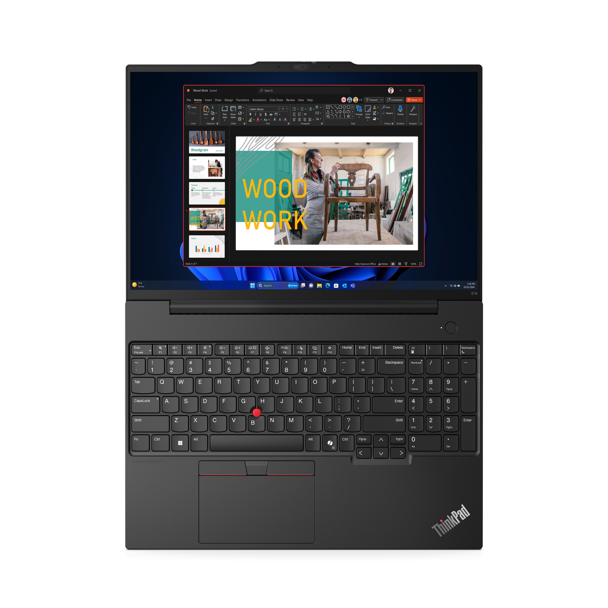 Lenovo ThinkPad E-Serie | E16 G2 | 16.0" WUXGA | Ultra 7 155H | 16GB RAM | 512GB SSD | Win 11 Pro