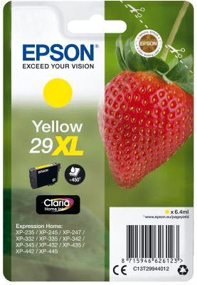 Tinte Epson 29XL C13T29944012 450 Seiten Gelb