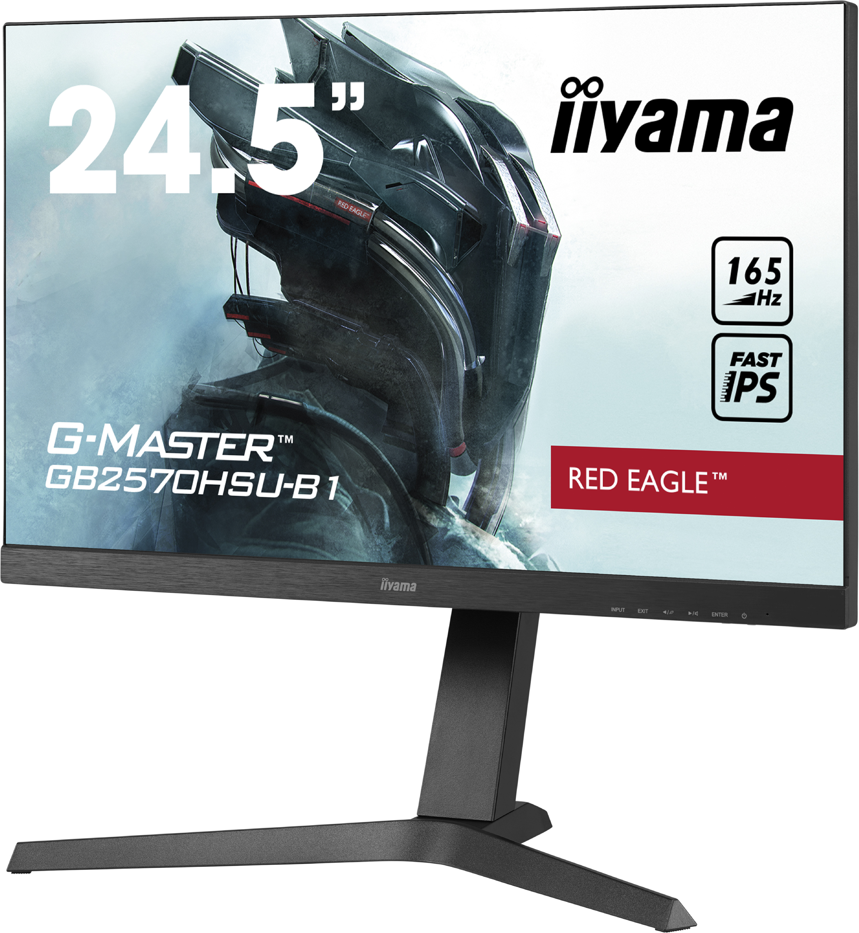 Iiyama G-MASTER GB2570HSU-B1 RED EAGLE | 24,5" | 165Hz | Gaming Monitor