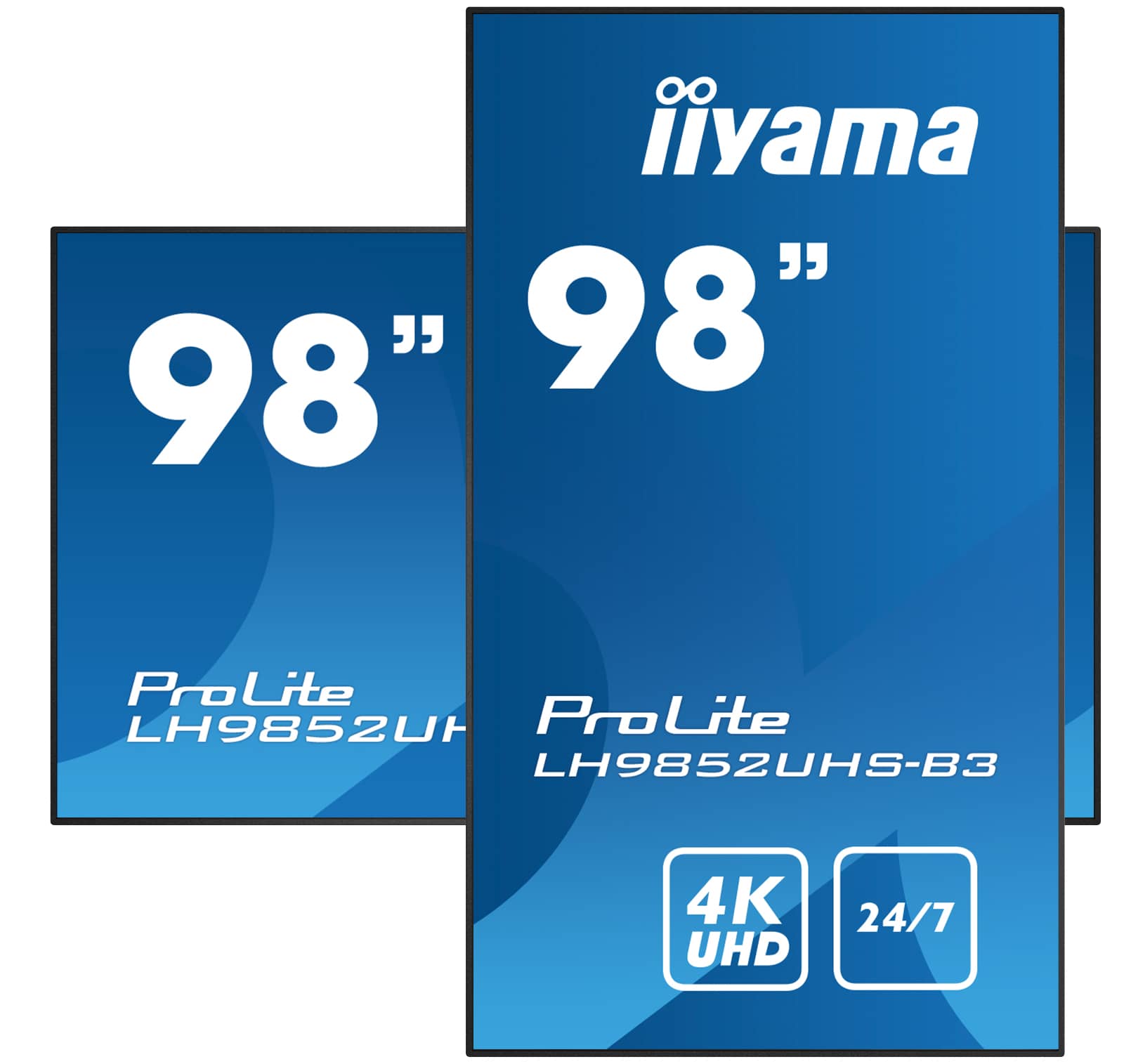 Iiyama ProLite LH9852UHS-B3 | Ein ᠎98" Digital Signage Display mit 4K UHD-Auflösung