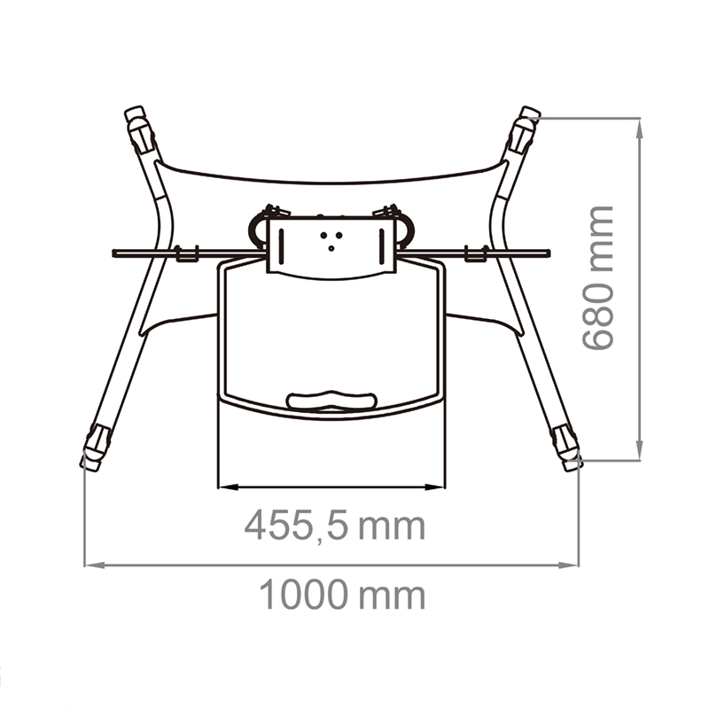 Hagor HP Twin Stand HD | 55" - 84" mobiles Standsystem